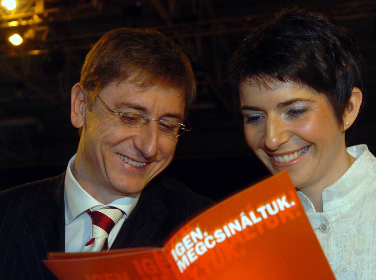 Dobrev Klára és Gyurcsány Ferenc2006-ban<br>(Kép: MTI/KoszticsákSzilárd)