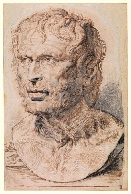 Peter Paul Rubens: (Pszeudo-) Seneca mellszobra (1600 és 1626 között).<br>Fotó: metmuseum.org