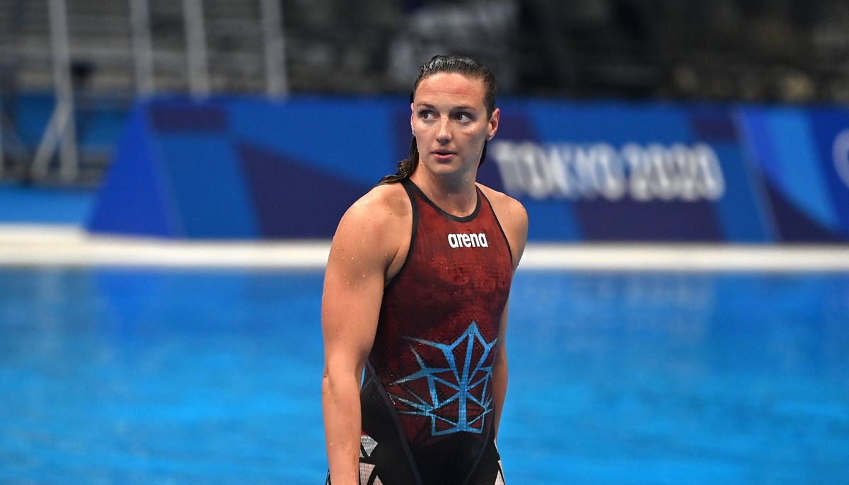 Hosszú Katinka a kaposvári rövid pályás úszó országos bajnokságon versenyez újra a tokiói olimpia után. MTIIllyés Tibor Archív