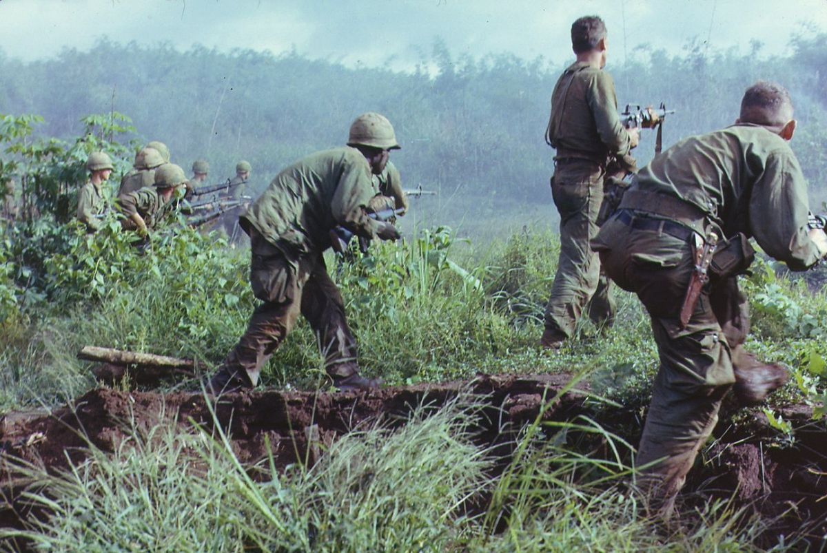 Amerikai katonák Vietnamban