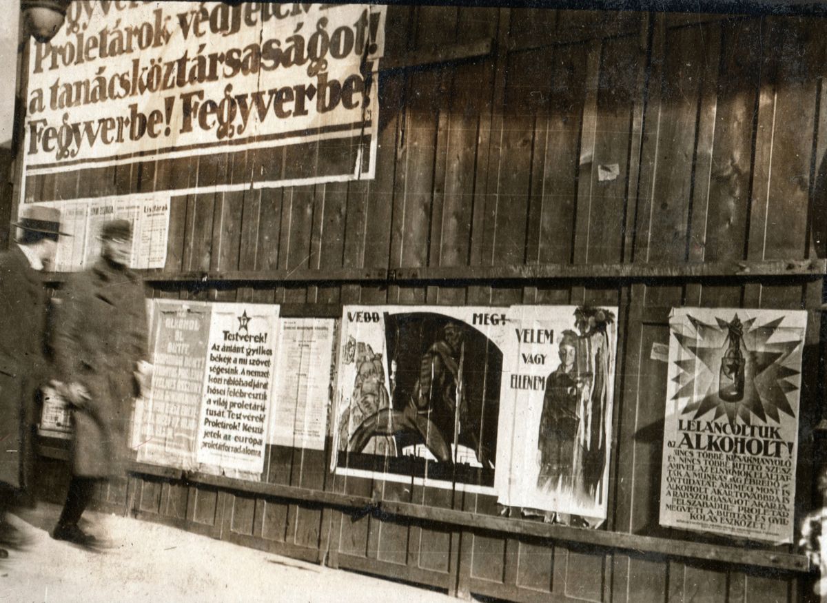 A kommün 1919-ben. Fotó: Fortepan, 75863