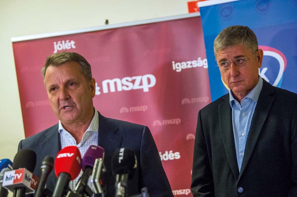 Molnár Gyula 2018 előtt MSZP-elnökként egyezkedett az összefogásról. <br> Fotó: MTI / Balogh Zoltán