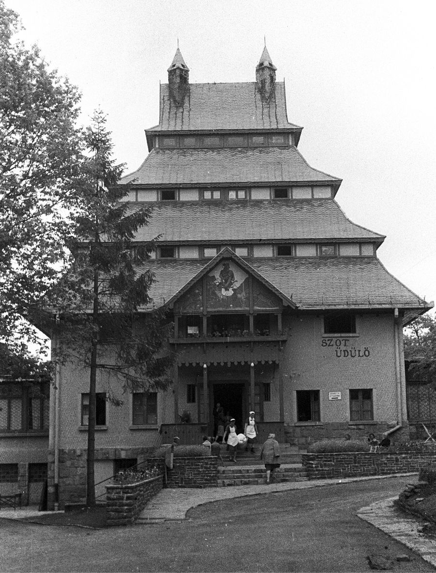 SZOT-üdülő Mátraházán 1962-ben (ma Pagoda Pihenő Panzió)