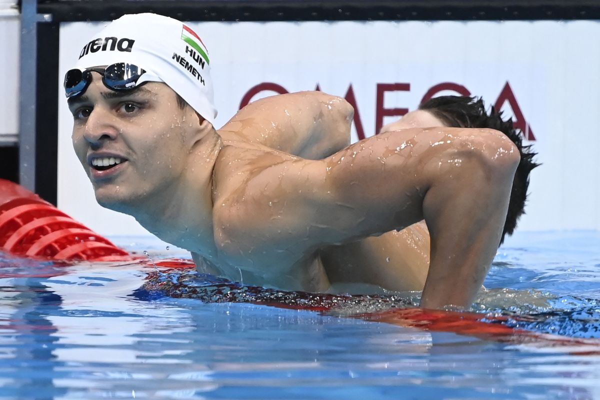 Németh Nándor brillírozott a rövid pályás úszó országos bajnokságon, két nap alatt hat aranyérmet nyert. MTI/Kovács Tamás Archív