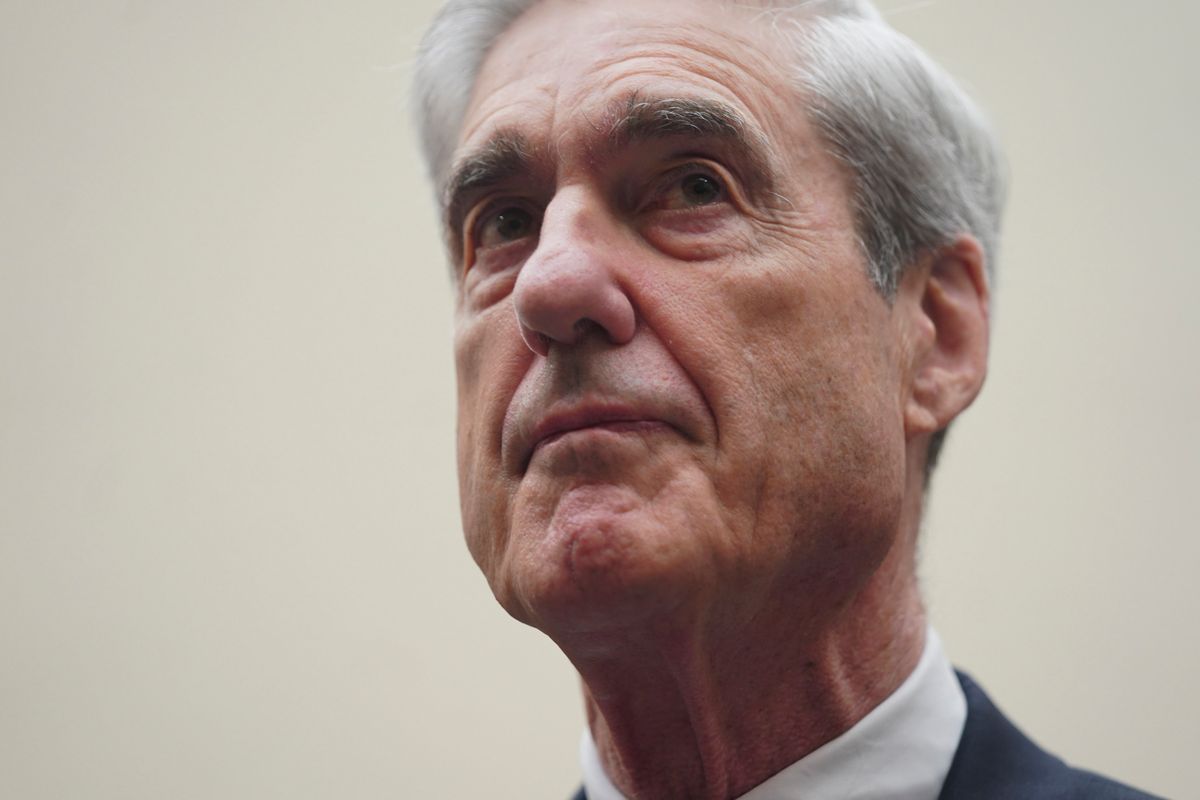 Robert Mueller kongresszusi meghallgatása 2019. július 24-én. (MTI/AP/Andrew Harnik)