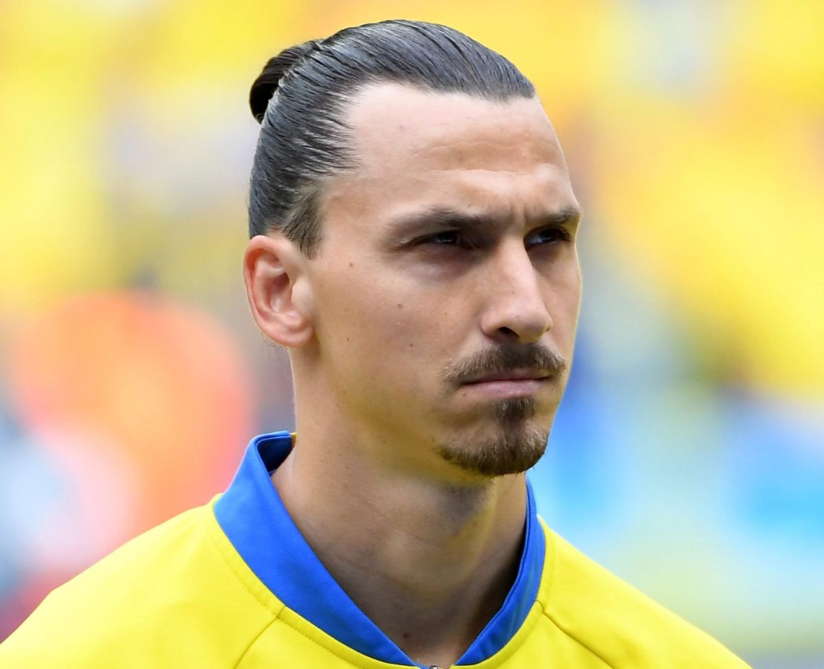 A svéd Zlatan Ibrahimovicot és csapattársait nem látjuk a vb-n. Fotó: MTI/EPA/Filip Singer