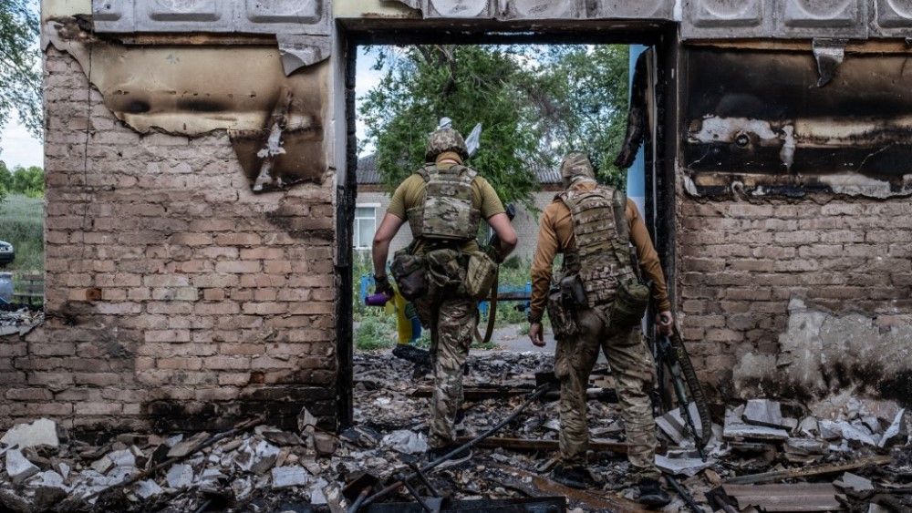 Háború Ukrajnában (Forrás: AFP)
