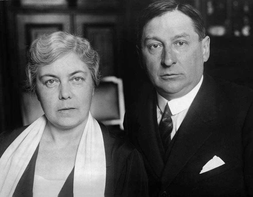 Klebelsberg és felesége 1930-ban <br> Fotó: GettyImages / Ullstein Bild Dtl 