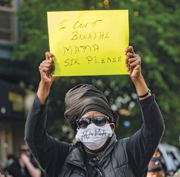 Egy bostoni  tüntető.<br>Fotó: Reuters