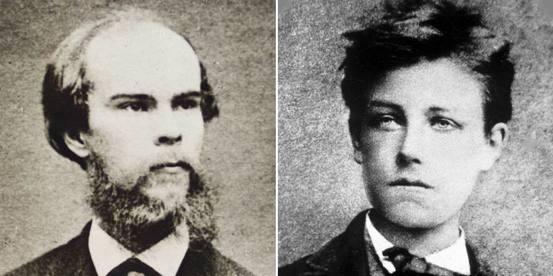 Fotó: Verlaine és Rimbaud. Forrás: Wikipédia