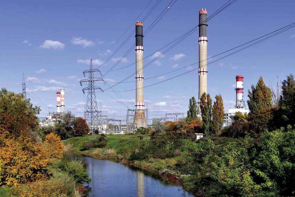 A Dunamenti erőmű, amely 794 megawattos teljesítményével a magyar villamosenergia-rendszer legnagyobb gáztüzelésű erőműve. Szükség esetén azonnal indítható blokkjaival aktív szereplője hazánk áramtermelési és energiakereskedelmi piacának <br> Fotó: MTVA / Bizományosi: Jászai Csaba