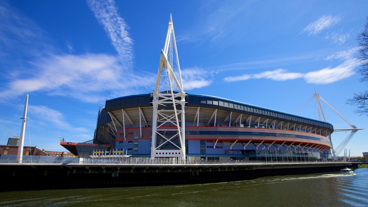 A 74 500 fős cardiffi Millennium Stadion átlagosan évente 770 ezer fizetővendéget vonz.<br>Fotó: Shutterstock