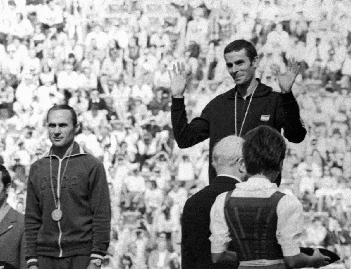 Balczó András az 1972-es, müncheni olimpián is a világ tetején Fotó: MTI Külföldi Képszolgálat