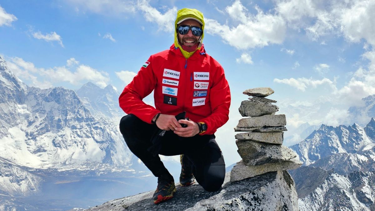 Suhajda Szilárd egyedül próbál meg feljutni a Mount Everest tetejére (kép: Suhajda Szilárd facebook-oldala)
