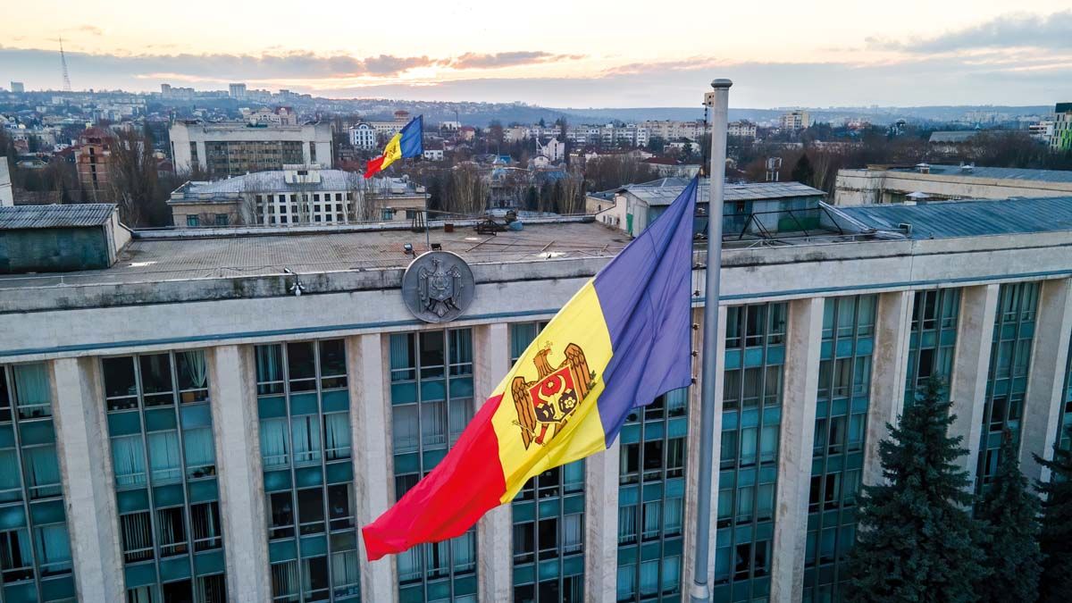 Kisinyovi kormányszékház: majdnem Románia. <br> Fotó: Shutterstock