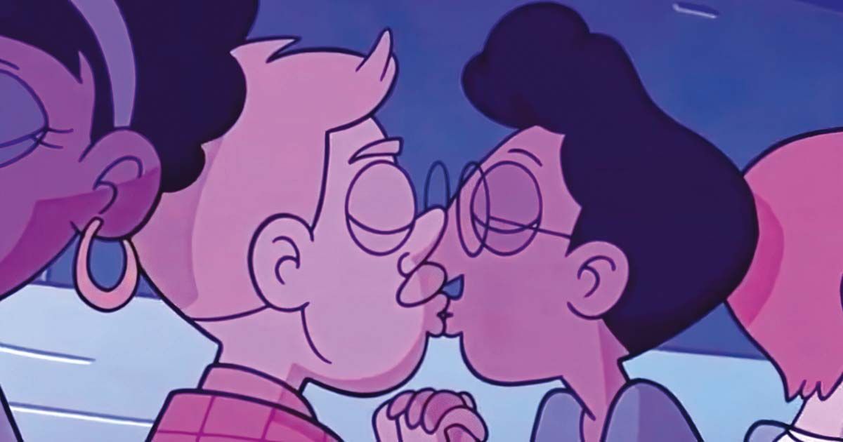 Azonos neműek csókja a Disney Csillag kontra Gonosz Erők című rajzfilmsorozatában. <br> Fotó: Mandiner-archív