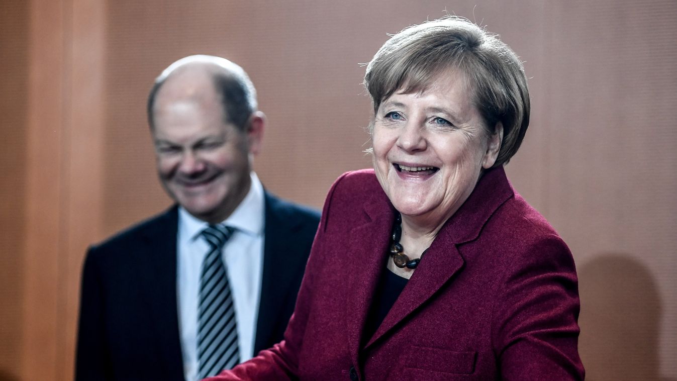 SCHOLZ, Olaf; MERKEL, Angela