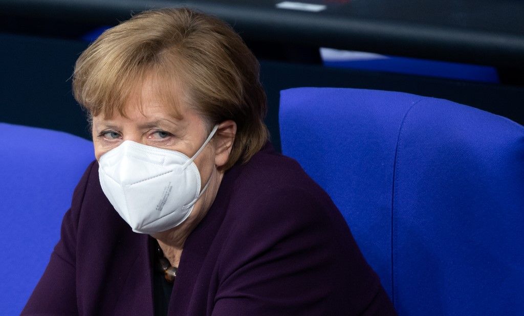 „Azt hiszem, Merkel után nem azonnal jön majd a következő szuperkancellár.” Fotó: BERND VON JUTRCZENKA / DPA / dpa Picture-Alliance via AFP