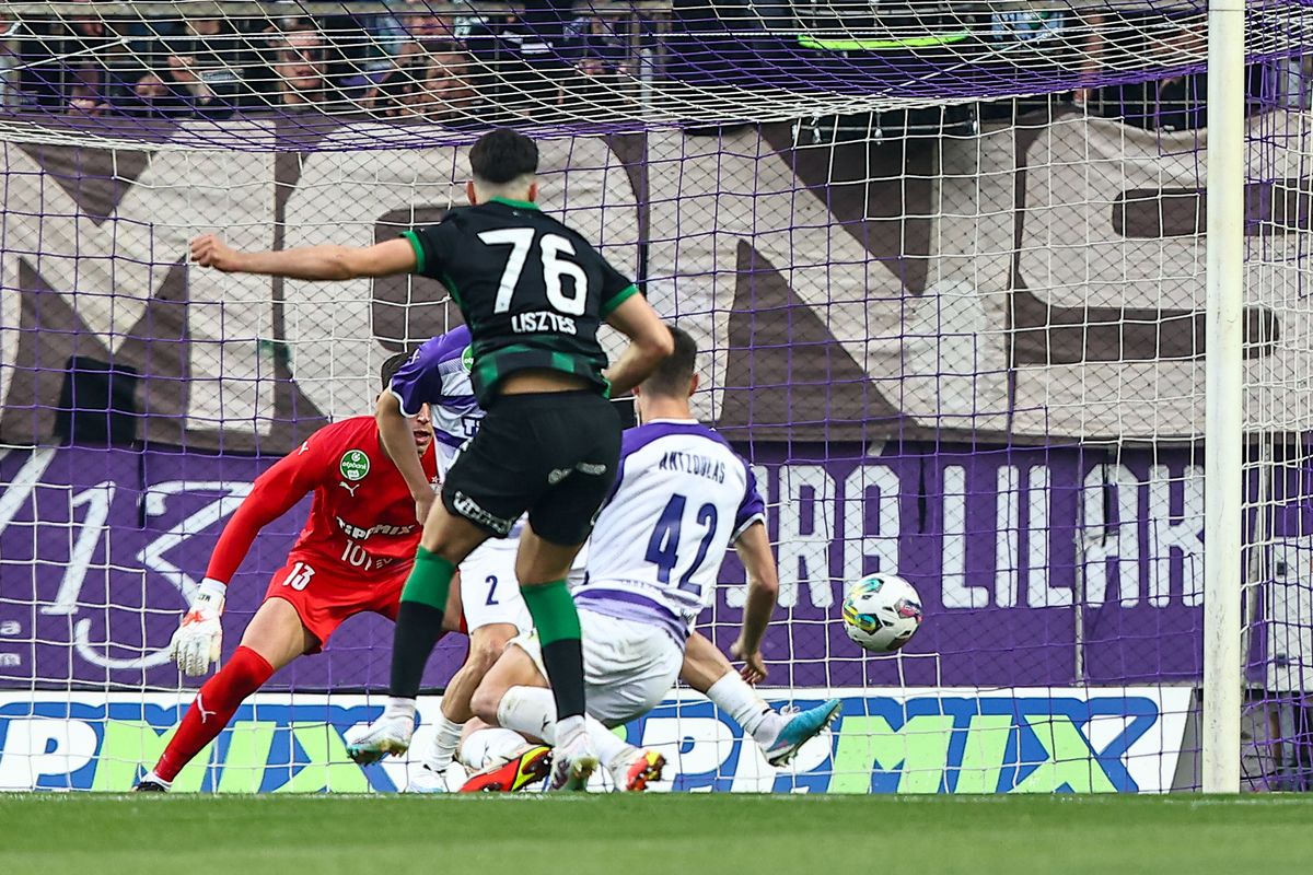 Lisztes Krisztián újra megvillant és ebben a szezonban már a negyedik gólját szerezte! Fotó: Mandiner/Trenka Attila