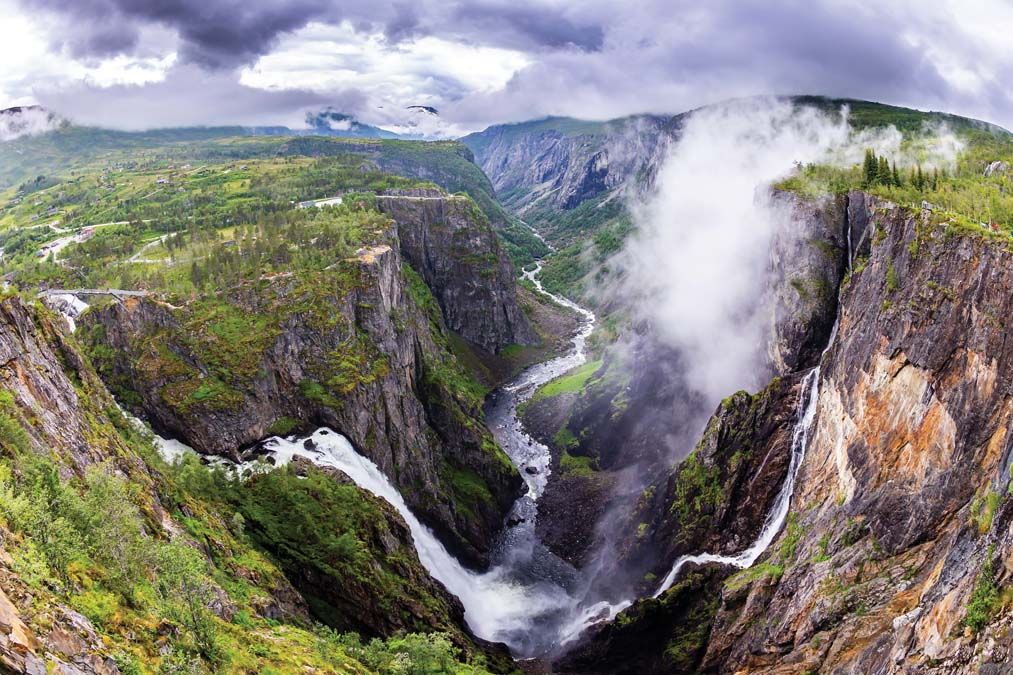 A vízesések országa: Norvégia annyi vízenergiát termel, amennyit akar <br> Fotó: Shutterstock