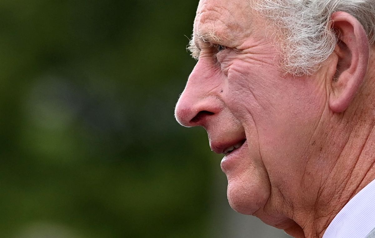 Károly walesi herceg egy cardiffi felvonulás megtekintésén 2022. július 5-én  (forrás: Ashley Crowden / AFP / POOL)