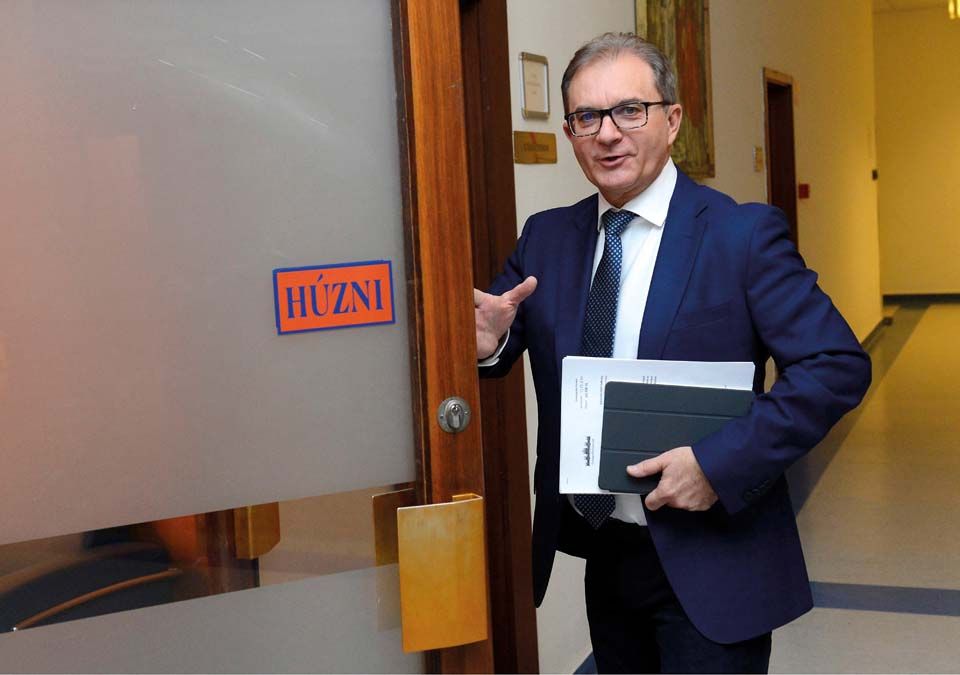 Tóth Csaba 2014-ben szerzett egyéni mandátumot  a parlamentben. <br> Fotó: MTI / Soós Lajos