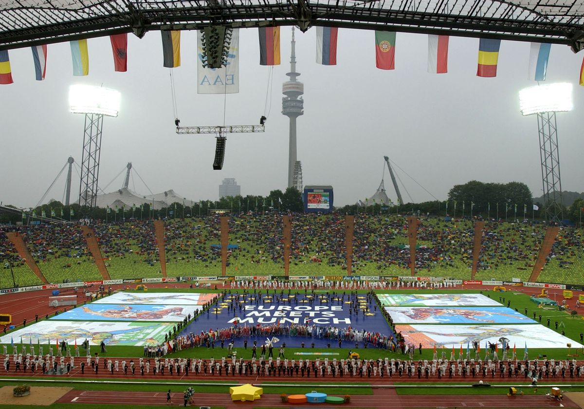 A Türkgücü néhány mérkőzését a 63.000 néző befogadására alkalmas müncheni Olimpiai Stadionban rendezte. MTI FOTÓ/ EPA/ DPA/MATTHIAS SCHRADER