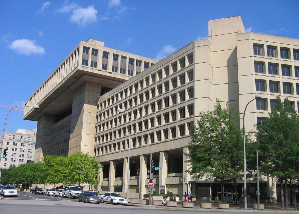 Az FBI központi épülete Washingtonban