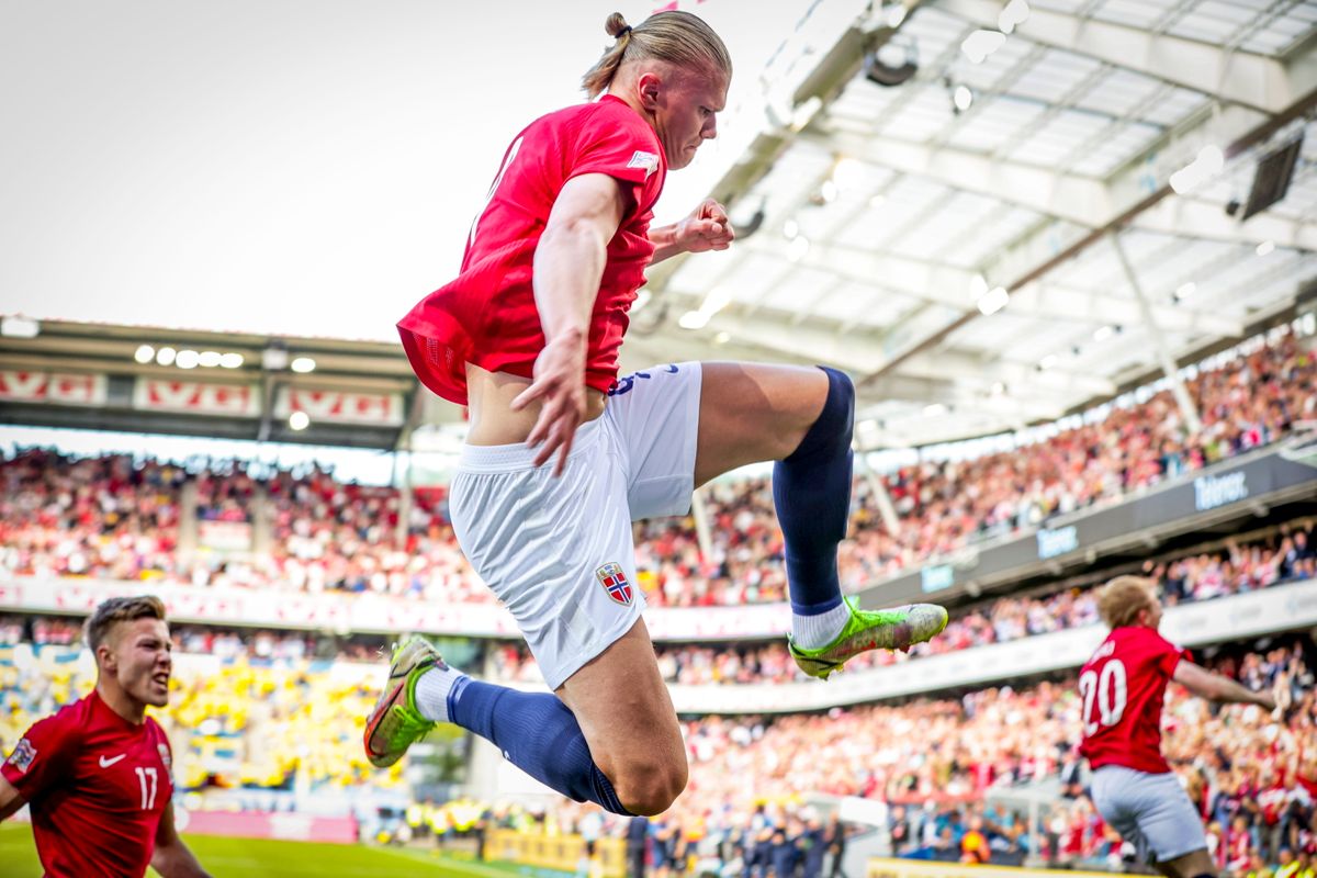 ... akárcsak a norvég válogatottban! Fotó: MTI/EPA/NTB/Beate Oma Dahle
