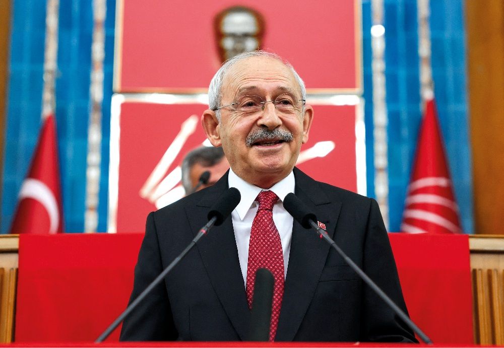 Atatürk örökében: Kemal Kılıçdaroğlu, az egyesült ellenzék elnökjelöltje <br> Fotó: AFP/Adem Altan