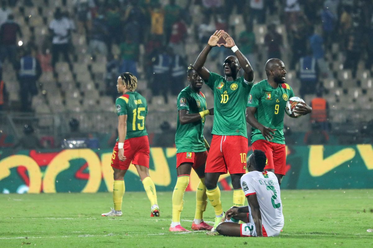 Vincent Aboubakar két perc alatt szerzett két góljával egyenlített ki Kamerun az Afrika-kupa bronzmeccsén. Fotó: TotalEnergies Africa Cup of Nations hivatalos Facebook-oldala