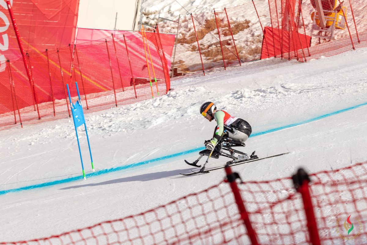 Dumity Richárd élete első téli paralimpiáján vesz részt Pekingben. Fotó: Hoffer Szilvi/Magyar Paralimpiai Bizottság