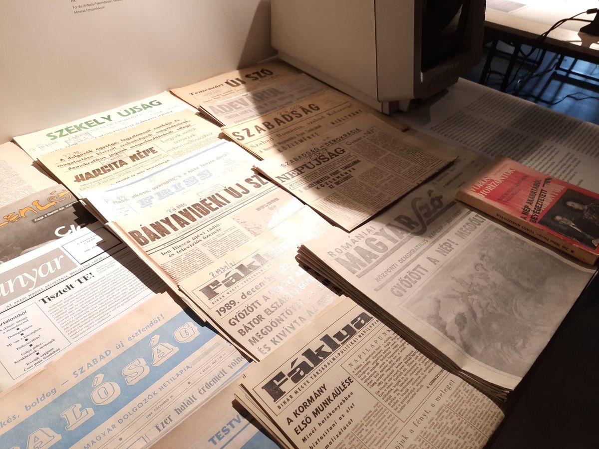Az 1989-es forradalom után átalakult újságok