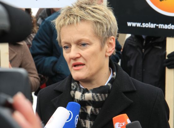 Renate Künast, a legnépszerűbb zöld politikus