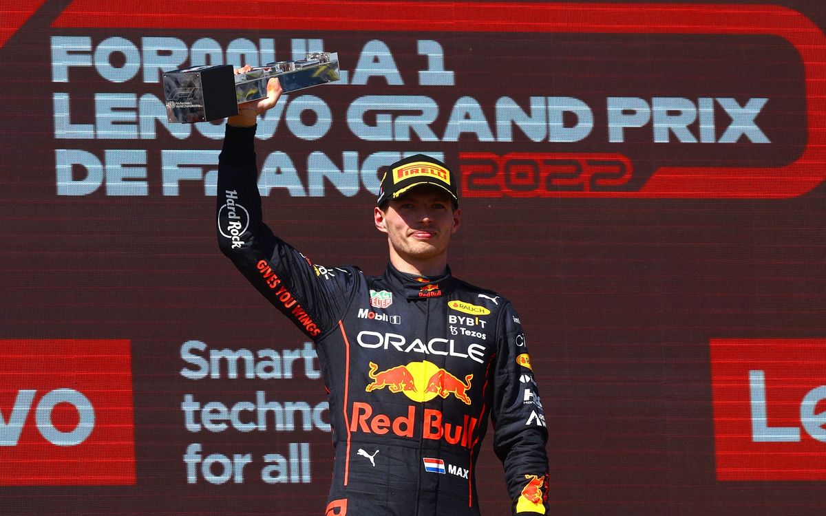 3. A futamgyőztes: Max Verstappen. Fotó: Mark Thompson / Getty Images / Red Bull Content Pool