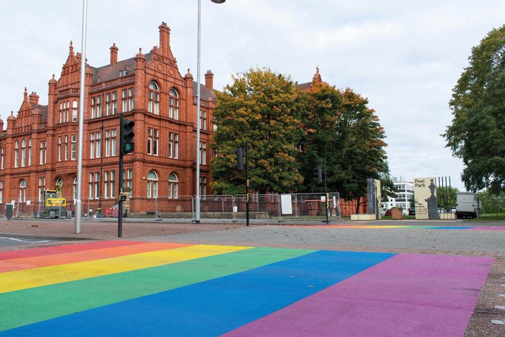 A University of Salford Manchester mellett. <br> Fotó: Shutterstock