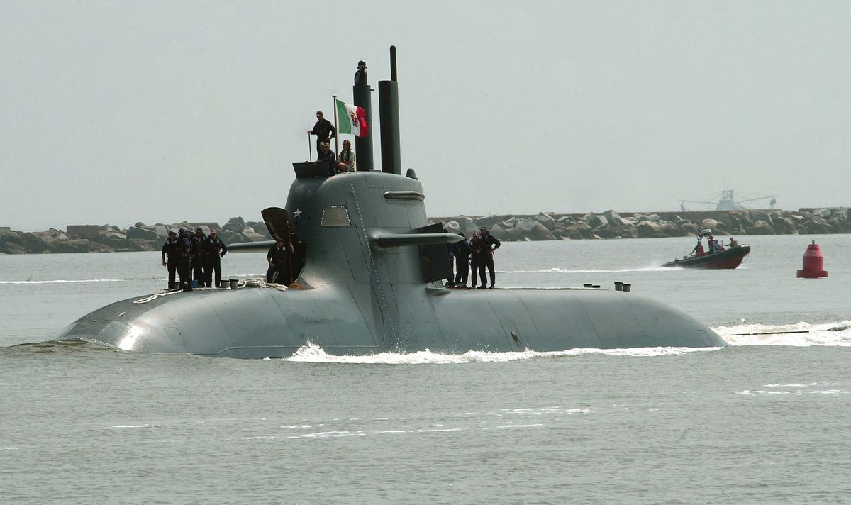 A Salvatore Todaro olasz tengeralattjáró (fotó: Wikipedia)