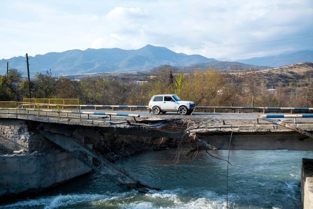 Karabahi híd  2020 novemberében. <br> Fotó: Shutterstock