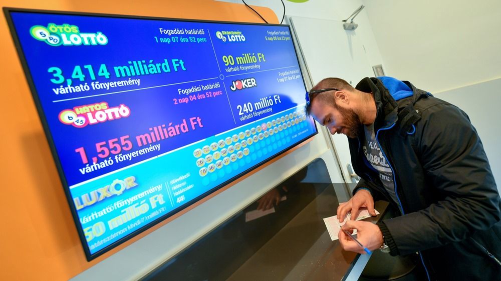 Több mint 3,4 milliárd forint volt a tét az ötös lottón 2019 szeptemberében. Fotó: MTI/Czeglédi Zsolt