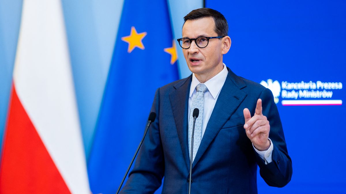 Morawiecki üzent Brüsszelnek: Nem habozunk kimondani, hogy STOP!