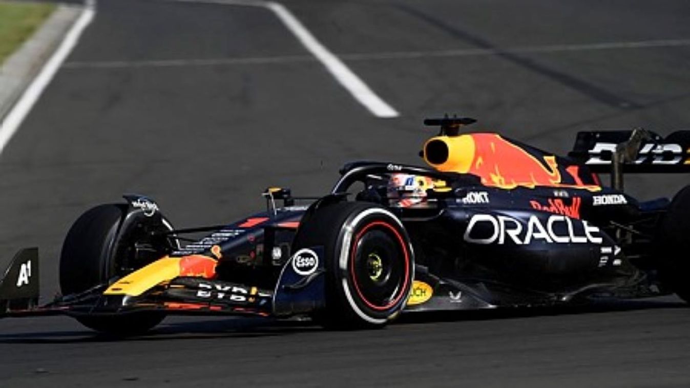 Max Verstappen, a Red Bull holland versenyzője a Forma-1-es Magyar Nagydíjon a mogyoródi Hungaroringen 2023. július 23-án.
MTI/Kovács Tamás