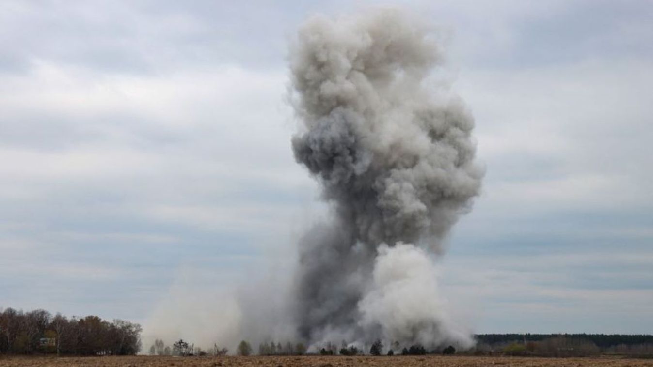 Orosz légitámadás érte Odesszát. A fotó illusztráció.