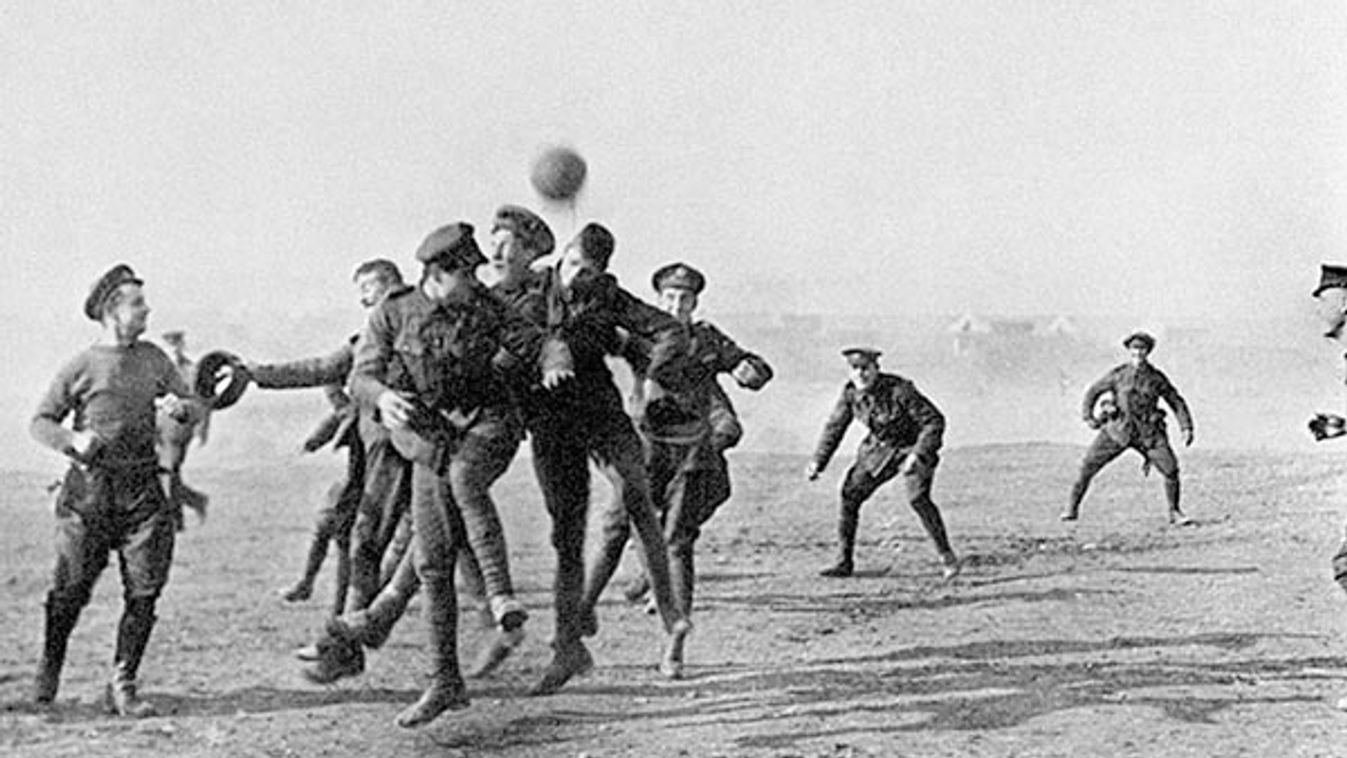 WWI Christmas Day football match