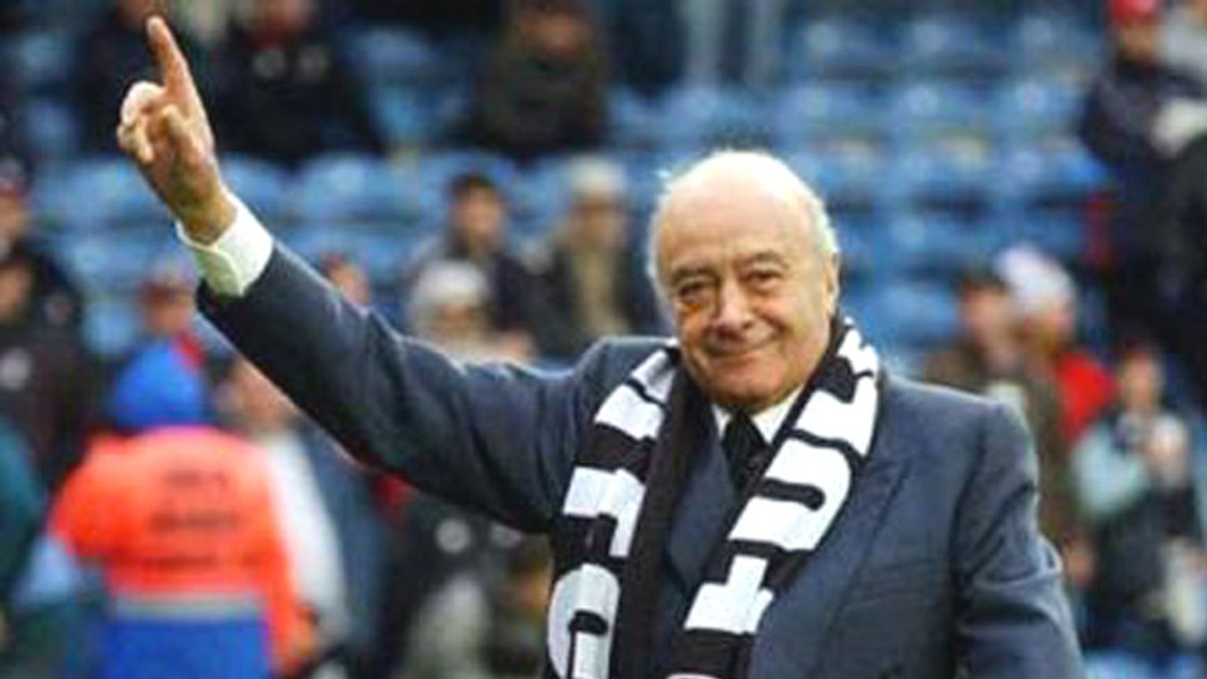 Al Fayed bedühödött