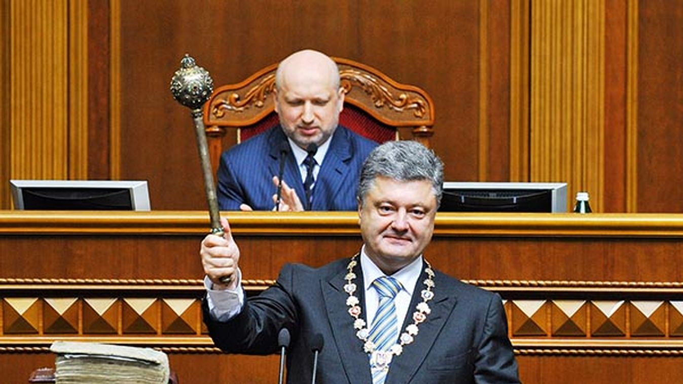 Poroshenko inaugurated as president of Ukraine