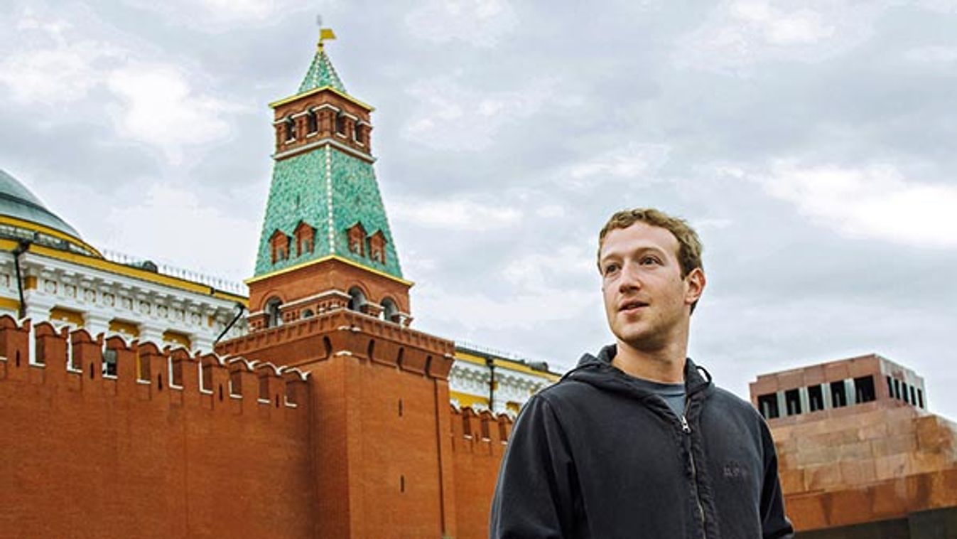 Facebook founder Mark Zuckerberg arrives in Moscow