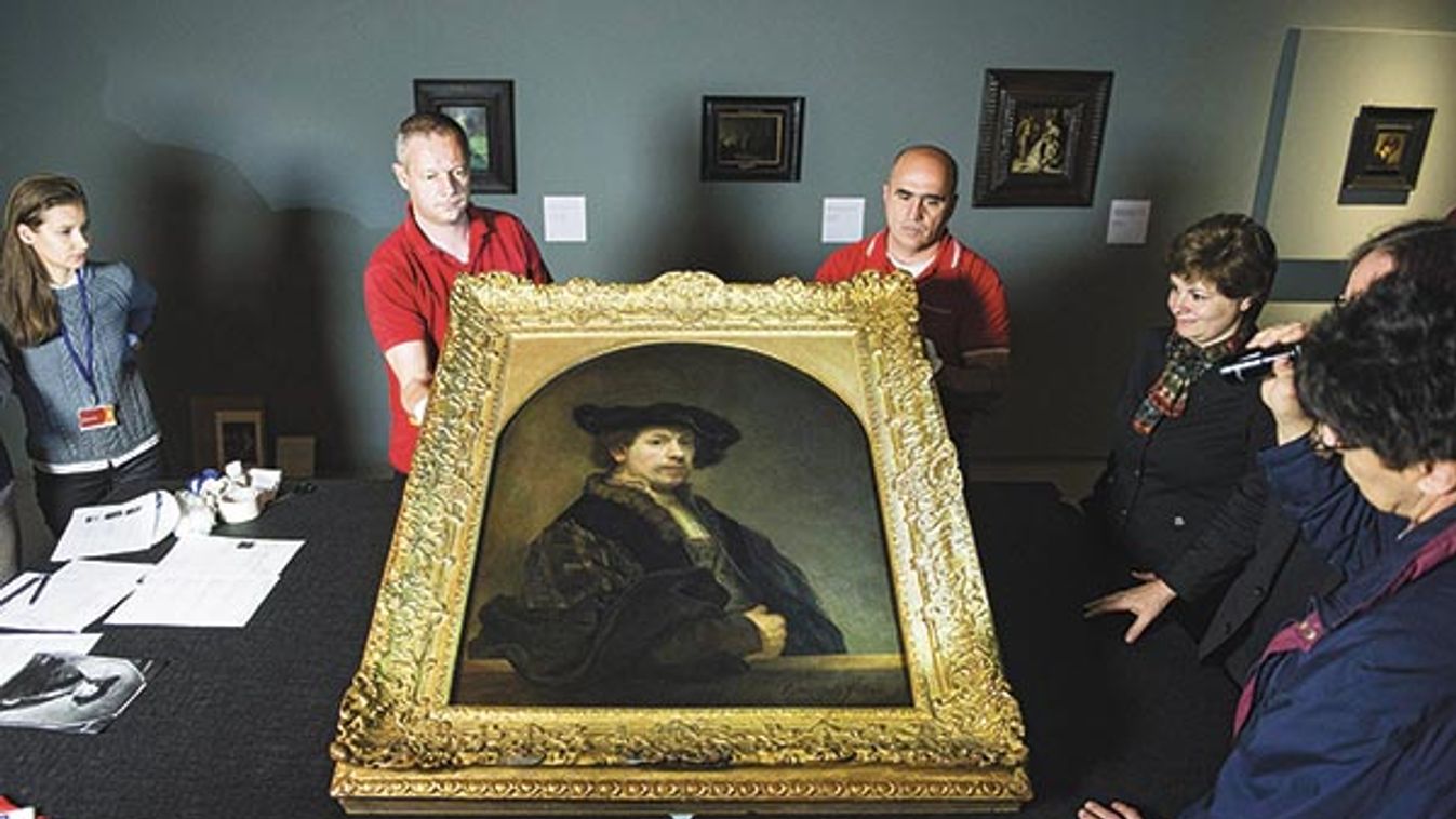 Megérkezett Rembrandt önarcképe