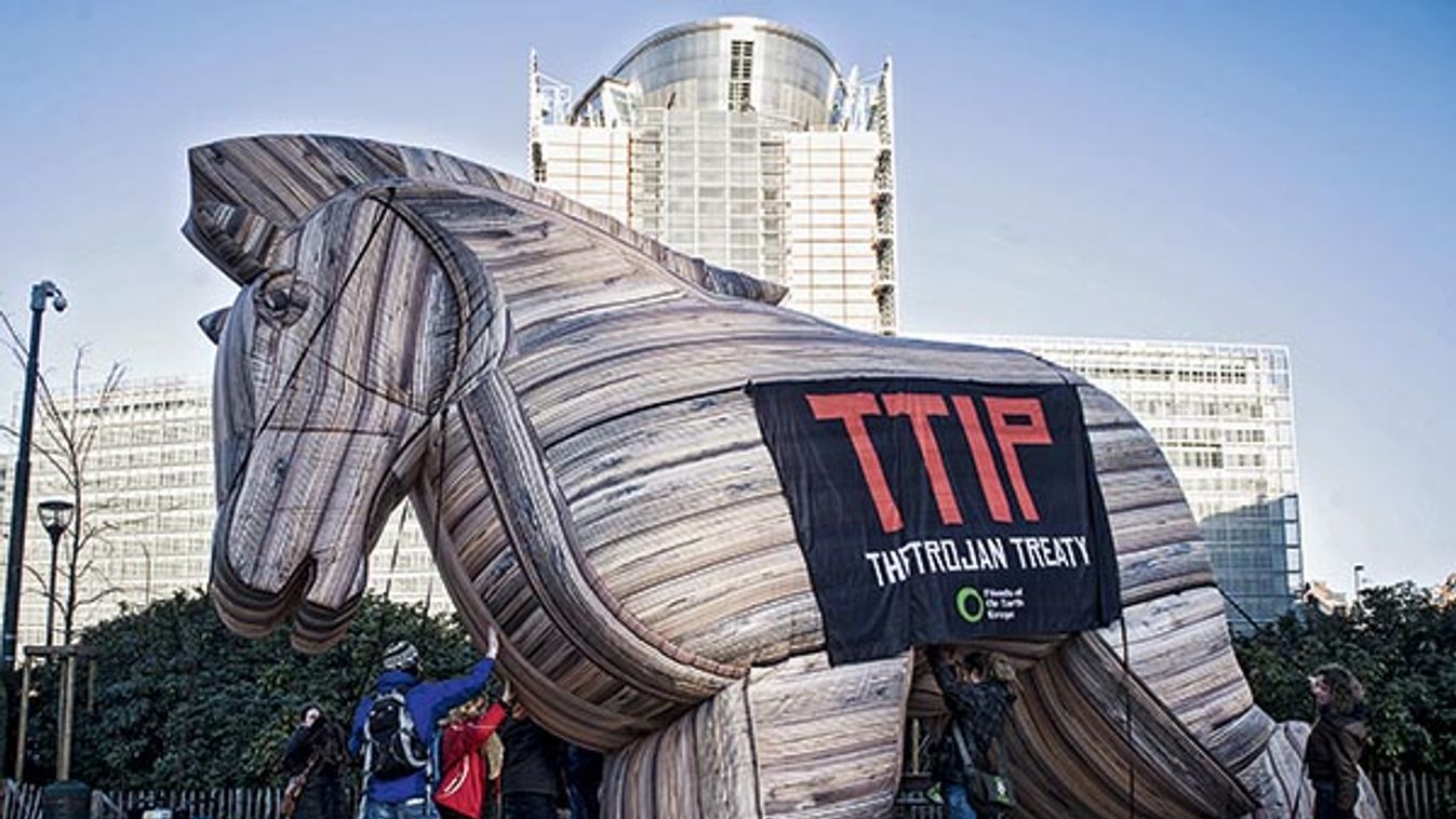 Protest against TTIP