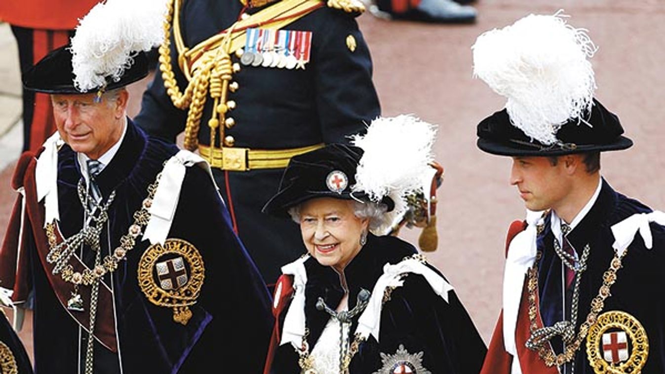 Royal Garter procession