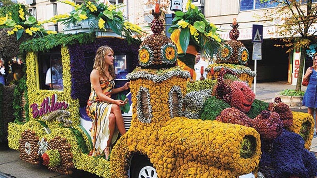 Hungary Debrecen Floral Carnival